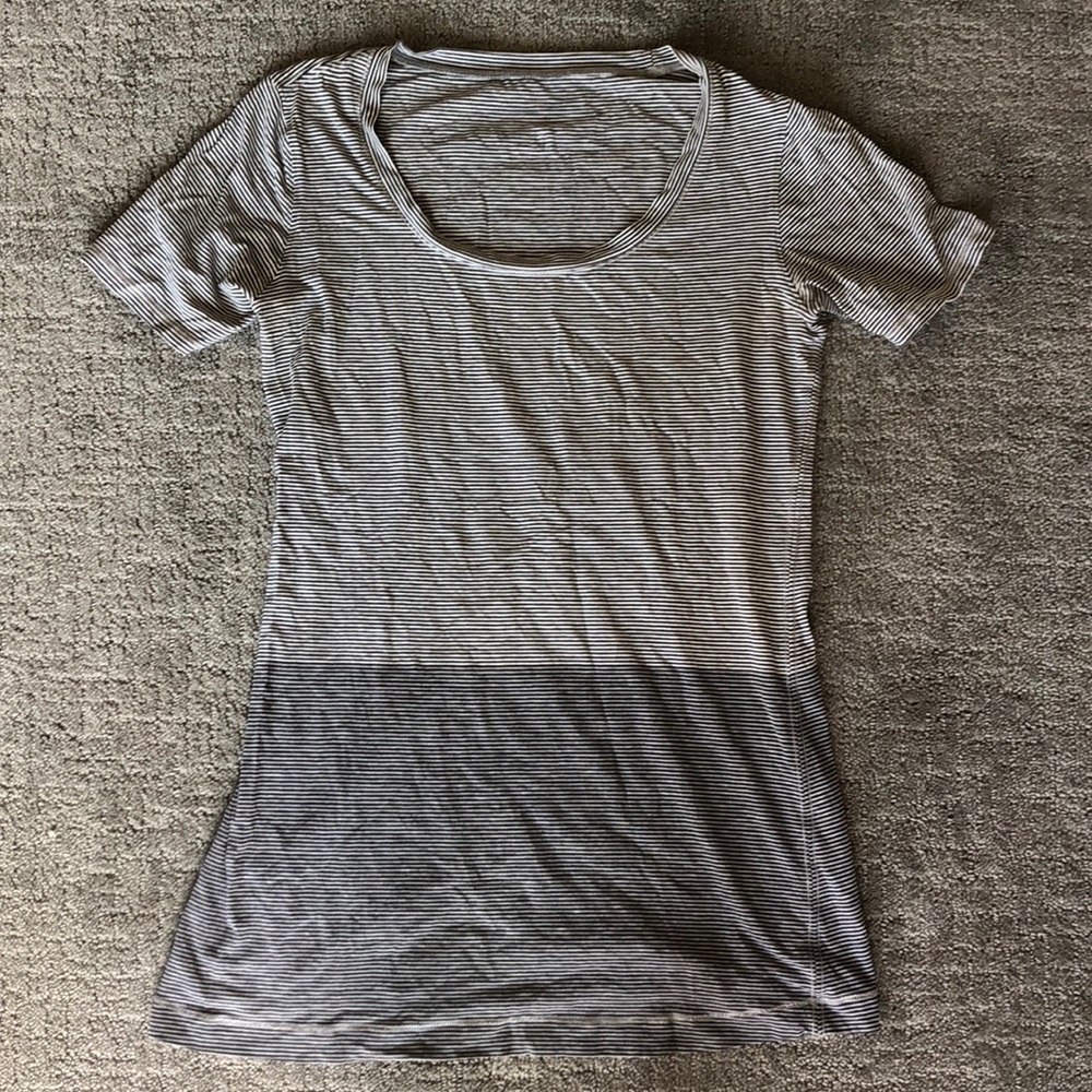 Lululemon Stripe Short Sleeve